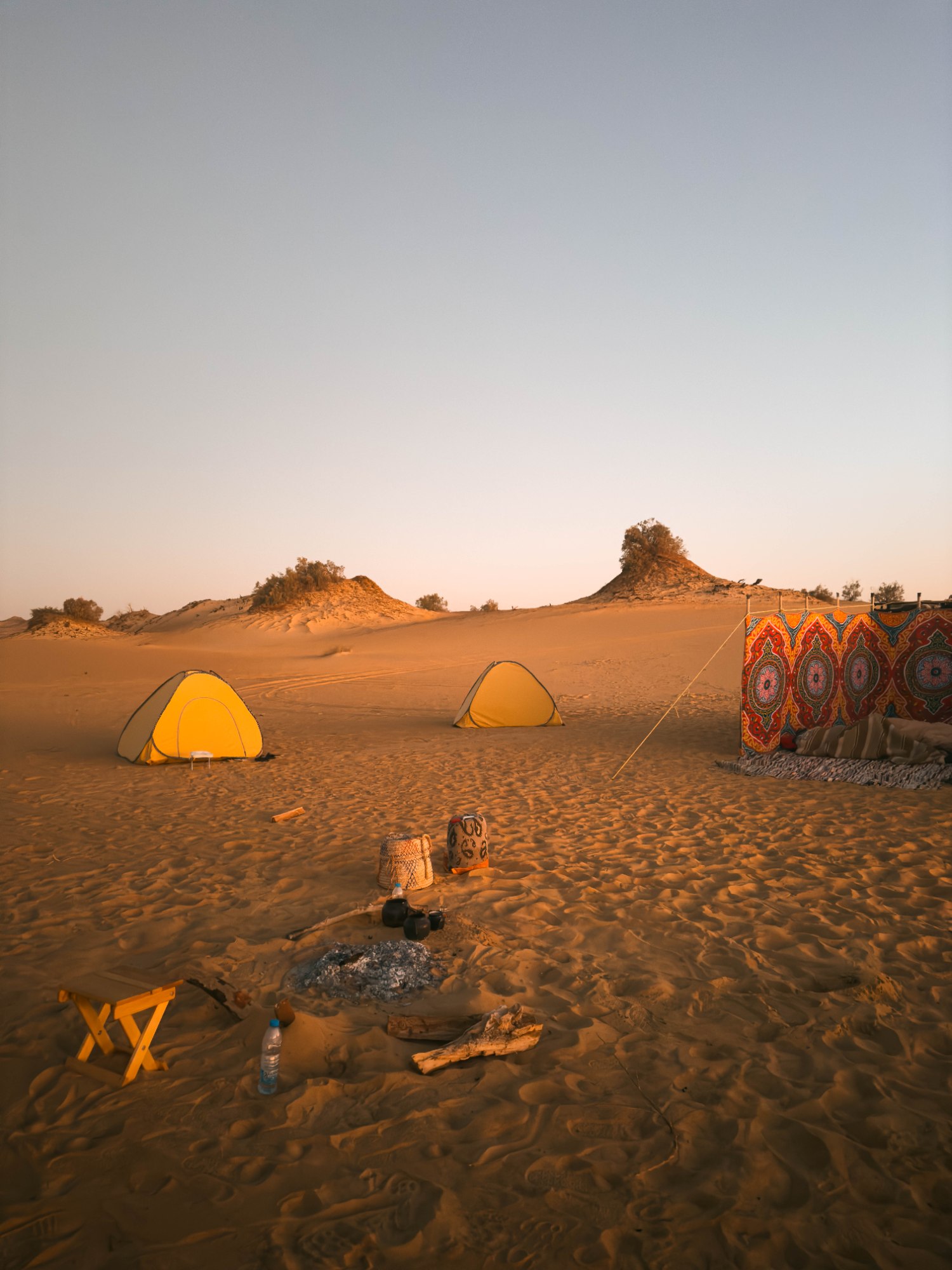 Camping désert